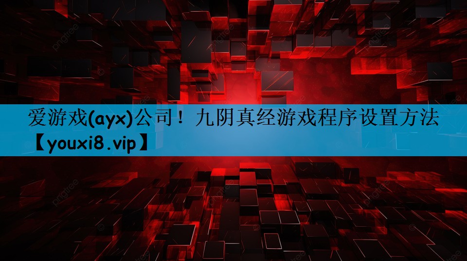九阴真经游戏程序设置方法