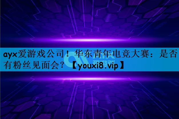 华东青年电竞大赛：是否有粉丝见面会？